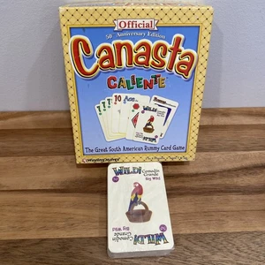 (1) Mazzo di Carte Canasta Caliente per 50° Anniversario Gioco Rummy Sudamericano - Foto 1 di 3