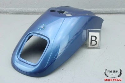Para-lama traseiro DENT 2006 Harley V-Rod Night Rod CHOPPER AZUL #4122 - Imagem 1 de 4