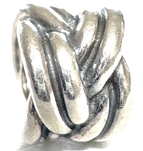 Pandora Sterling Silber Vergissmeinknoten Charm 790484 - Bild 1 von 8