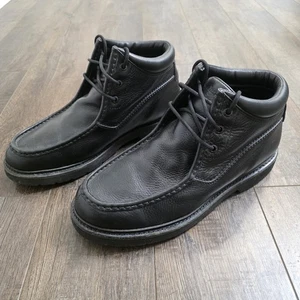 Red Wing Irish Setter Chukka Boots Mens 11.5D Black Leather Traveler 5” Chukka - Picture 1 of 15