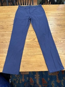 Pantalones Vineyard Vines 33x34 azul marino sobre la marcha OTG rendimiento elástico ligero - Imagen 1 de 6