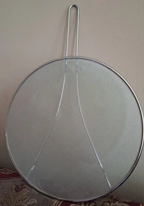 "Protector contra salpicaduras de acero inoxidable de 13"" - Pantalla de seguridad para cocinar con aceite caliente NUEVO - Imagen 1 de 1