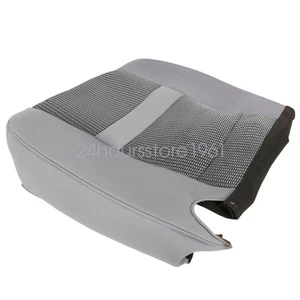 Cubierta de asiento de tela gris inferior del conductor para Dodge Ram 2500 2006 2007 2008 2009 2010 - Imagen 1 de 9