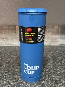 The Loud Cup NUEVO Con ETIQUETAS, Azul, Silbato Taza, Deportes Mamás, Vaso - Imagen 1 de 7