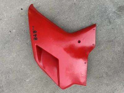 2012 Ducati 848 Evo Right Side Fairing Cover Panel Genuine OEM Used - Image 1 of 3