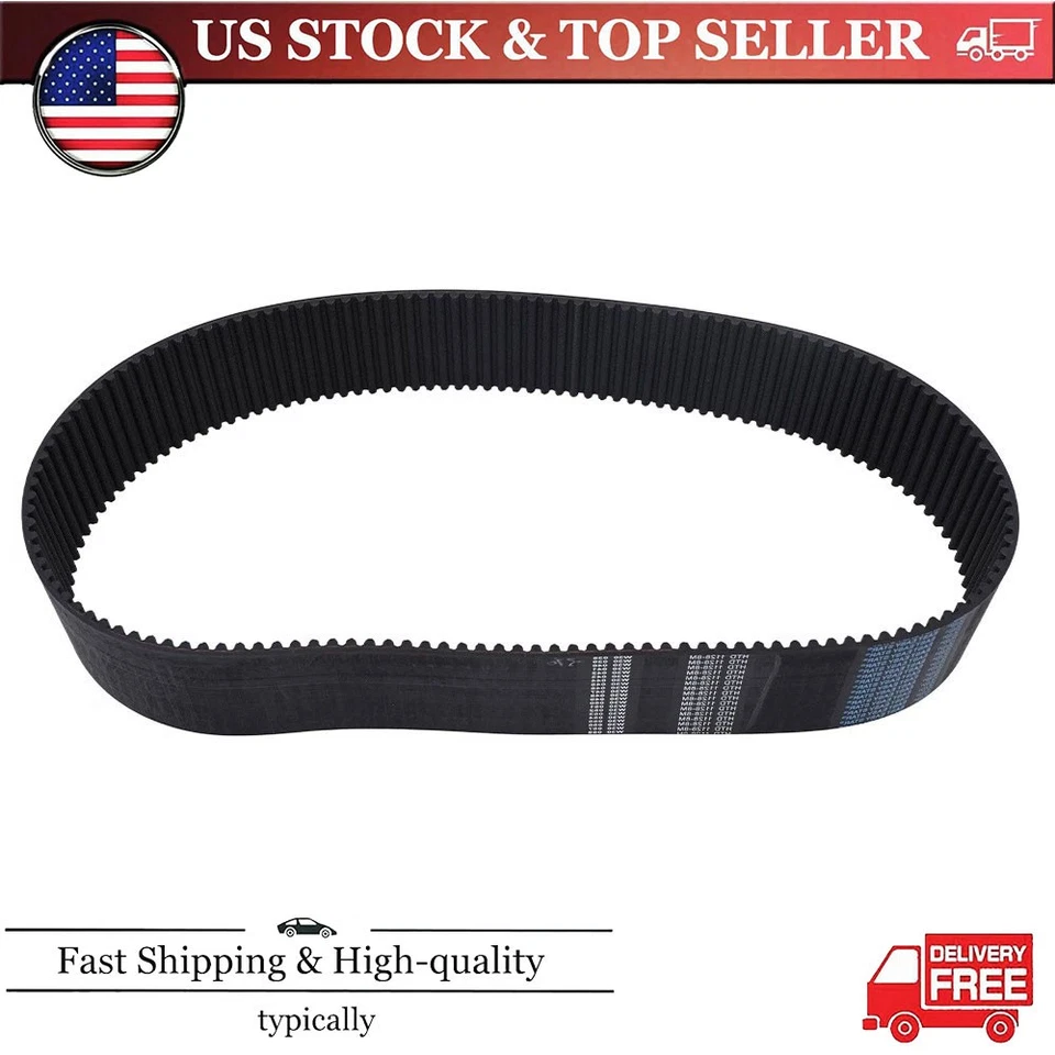 Correa primaria de transmisión por correa 141T 8MM 3" para Harley Bdl-141-3 Foto 1 de 4