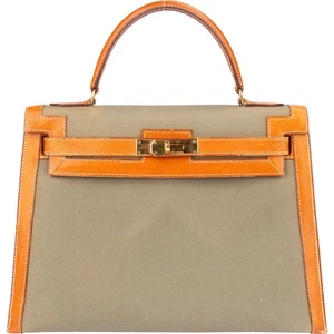 Hermès Classic Bicolor Kelly 32 Handbag Tasche - Bild 1 von 21