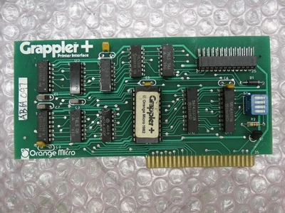 Orange Micro Grappler Plus + 710 MI 10001 Printer Interface Card Vintage - Image 1 of 4