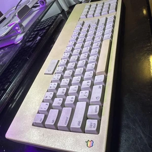 Apple M0116J Keyboard Orange Alps Mechanical Switches Vintage Computer Keyboard - Picture 1 of 9