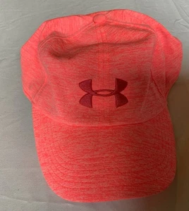 Under Armour Mujer Sombrero Jaspeado Naranja Ajuste Libre Correa Ajustable Hebilla Gorra Nuevo - Imagen 1 de 6