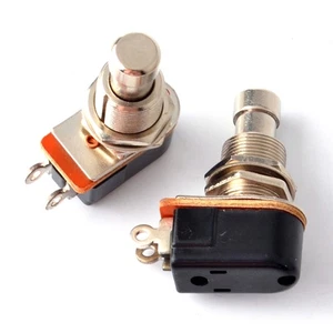 Momentary SPST Soft Touch Push Button Stomp Foot Pedal Switch Electric Switch - Picture 1 of 5