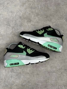 Nike Air Max 90 Leather GS ‘Green Glow’ Size: 5.5 UK 833340-003 - Picture 1 of 6