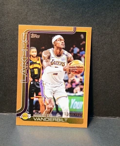 2025 Topps Jarred Vanderbilt #155 Gold /2025 - Los Angeles Lakers - NBA Parallel - Bild 1 von 2