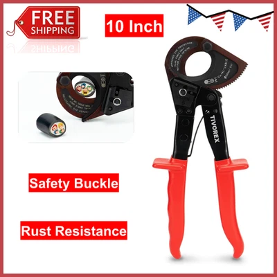 Cortador de cable de trinquete cortado hasta 240 mm²/600 cm cortadores de cable de trinquete herramientas manuales Foto 1 de 4