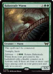 BALUSTRADE WURM X 4 N/M DUSKMOURN: HOUSE OF HORROR MTG - Picture 1 of 1