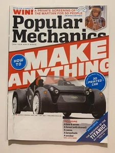 760 POPULAR MECHANICS September 2015 Used in like new condition - Picture 1 of 3