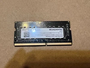 MUSHKIN 8GB ESSENTIALS DDR4 SODIMM PC4-2400 2400MHZ 288-PIN MES4S240HF8G E2-6(5) - Picture 1 of 4