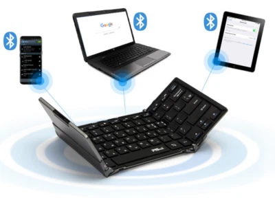 PISNET Bluetooth Keyboard Folder Multi-Device 2 Colors / Express - Image 1 of 2