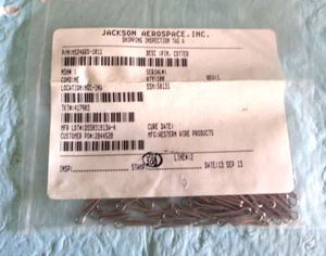 New 100 pcs Jackson Aerospace Stainless Steel Cotter Pin MS24665-1011 1/16" 1/4" - Picture 1 of 2