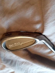 Spalding 3 Iron Dot Plus Oversize Single RH Regular Stainless Nice Grip Golf Clu - Picture 1 of 7