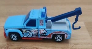 Matchbox GMC Wrecker 1987. Larley's Leaks Tire Service. Loose. No scratches - Picture 1 of 8
