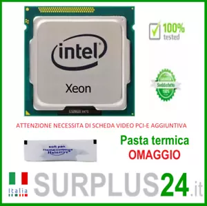 CPU INTEL XEON E3-1280V2 QUAD CORE SR0P7 3.60GHz 8M LGA 1155 Processor - Foto 1 di 1