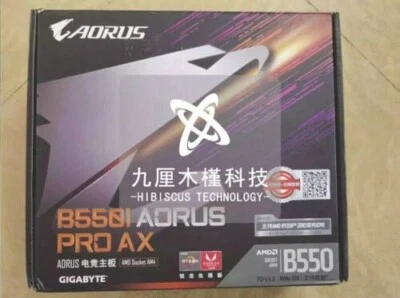 GIGABYTE B550I AORUS PRO AX AMD SATA Mini-ITX Motherboard - Image 1 of 4