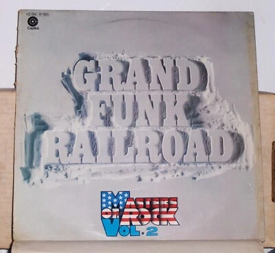 Grand Funk Railroad – Masters Of Rock - Import Vinyl LP Record Album Foto 1 de 2