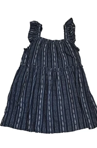 Mini vestido para mujer Time and Tru cuello cuadrado azul talla XL (4H) - Imagen 1 de 3