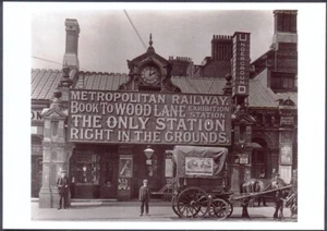 Modern Postcard: Finchley Road Station. 1910 Image (LTM454). Free UK p&p - Foto 1 di 1