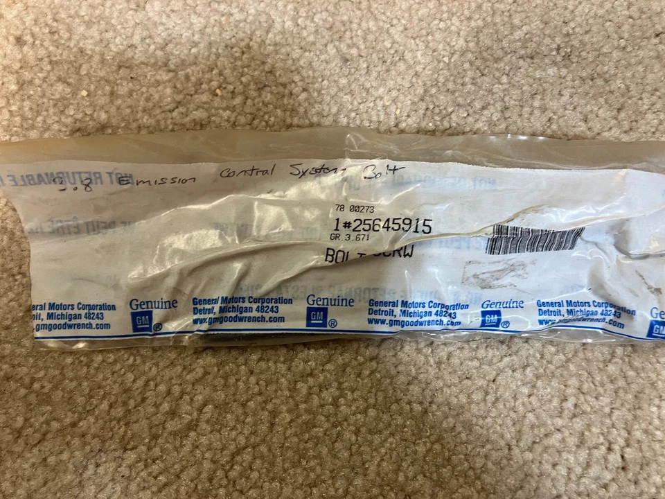 Perno de retención del módulo de control del tren motriz GM PCM 25645915 NUEVO DE STOCK Foto 1 de 2