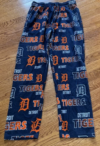 CONCEPTS SPORT Adult Detroit Tigers Cotton Pajama/PJ/Sleep/Lounge Pants, Small Cover