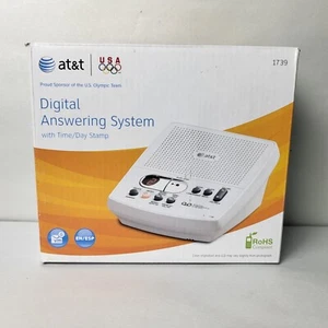 AT&T Digital Answering System with Time/Date Stamp Model 1739 Open Box - Zdjęcie 1 z 11