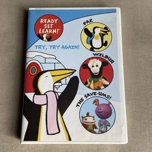 Ready Set Learn: Try, Try Again (Vol. 1) (DVD 6 Eps.) The Save-Ums Paz Wilbur TV - Picture 1 of 7