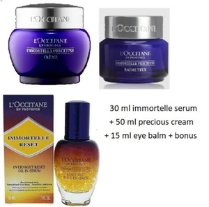 L'Occitane Immortelle Precious Day, Eye and Serum Set - value $300 - Picture 1 of 1