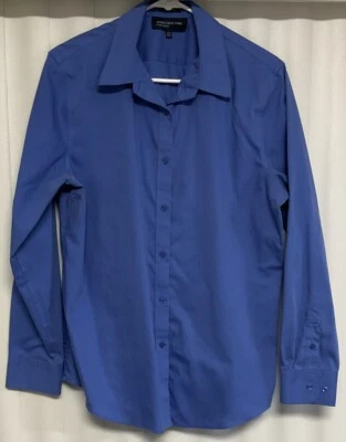 Jones New York Long Sleeve Button Up Shirt Men’s Large Blue.    9261 - Image 1 of 3