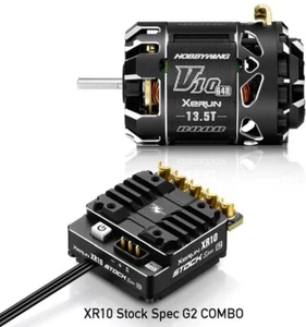 HOBBYWING Xerun Combo Xr10 Stock 2S G2 Esc & V10 G4r 13.5T Motor New!! - Picture 1 of 1