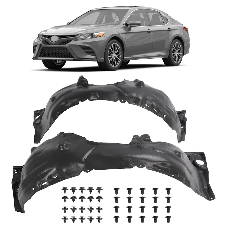Front Left & Right Side Inner Fender Liner Set For Toyota Camry SE XSE 2018-2024 Foto 1 de 4