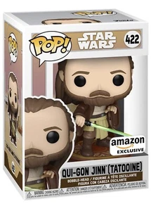 Tatuaje Qui-Gon Jinn exclusivo de Amazon Funko Pop de Star Wars en toda la galaxia - Imagen 1 de 2