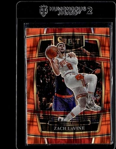 2021-22 Panini Select Orange Flash Prizms #76 Zach LaVine - Picture 1 of 2