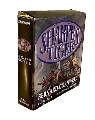 Sharpe's Tiger: Siege of Seringapatam Audio 11 CDs Bernard Cornwell EUC - Image 1 of 4