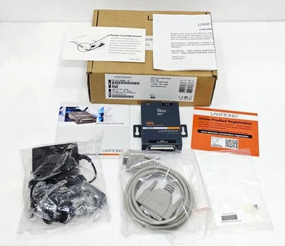 LANTRONIX UD1100002-01 / 950-00152 DC. 19W36 Universal Device Server UDS1100 #1 - Image 1 of 4