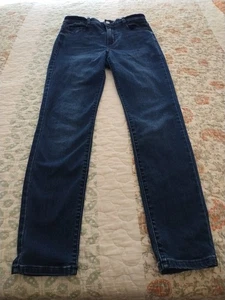 Pantalones de mezclilla ajustados azules de tiro medio Garage para mujer - talla 7 - Imagen 1 de 3
