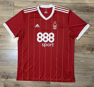 Nottingham Forest 2017 - 2018 Home Football Shirt Adidas Size Xl - Picture 1 of 8