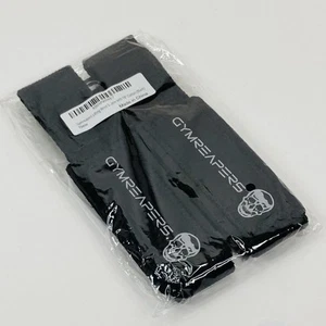 Gym Reaper Wrist Wraps For Heavy Weight Lifting 18 Inch Black Cotton Straps - Picture 1 of 7