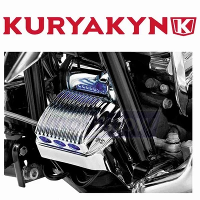 Kuryakyn Regulator Cover for 2004-2006 Harley Davidson FLHRSI Road King bj Foto 1 de 4