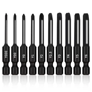 TriWing Bit-Set (10er Pack - 2,3" lange Magnetköpfe) in der folgenden Tri...  - Bild 1 von 5