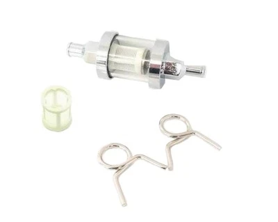 Filtro de combustible EMGO en línea 5/16" vidrio para Honda GL 1000 1100 1200 Goldwing Foto 1 de 3