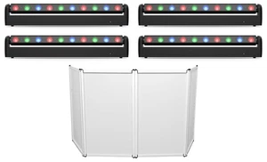 4) Chauvet DJ COLORband PiX-M ILS RGB LED Moving Strip Effect Wash Lights+Facade - Picture 1 of 12
