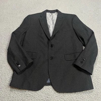 Banana Republic Blazer Mens 42S Gray Wool Tailored 2 Button Office Sport Coat - Image 1 of 4